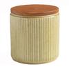 LOLO | Canister | 420ml | Ceramic | Teak | Wooden Lid | Storage Container | Made In Japan | Japanese Tableware |… (Moegi)