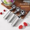 Stainless Steel Ice Cream & Fruit Scoop Ball Spoon