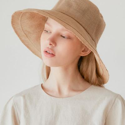 J.LARUEN Marzel Linen Brim Hat (3 Colors/made In Korea)