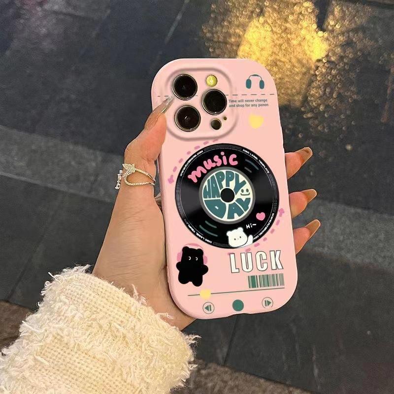 

Совместим с Apple 16pro Мультяшный 15promax Чехол для телефона 14plus Креативный 13 Матовый 12pro11 iphone7p/8p