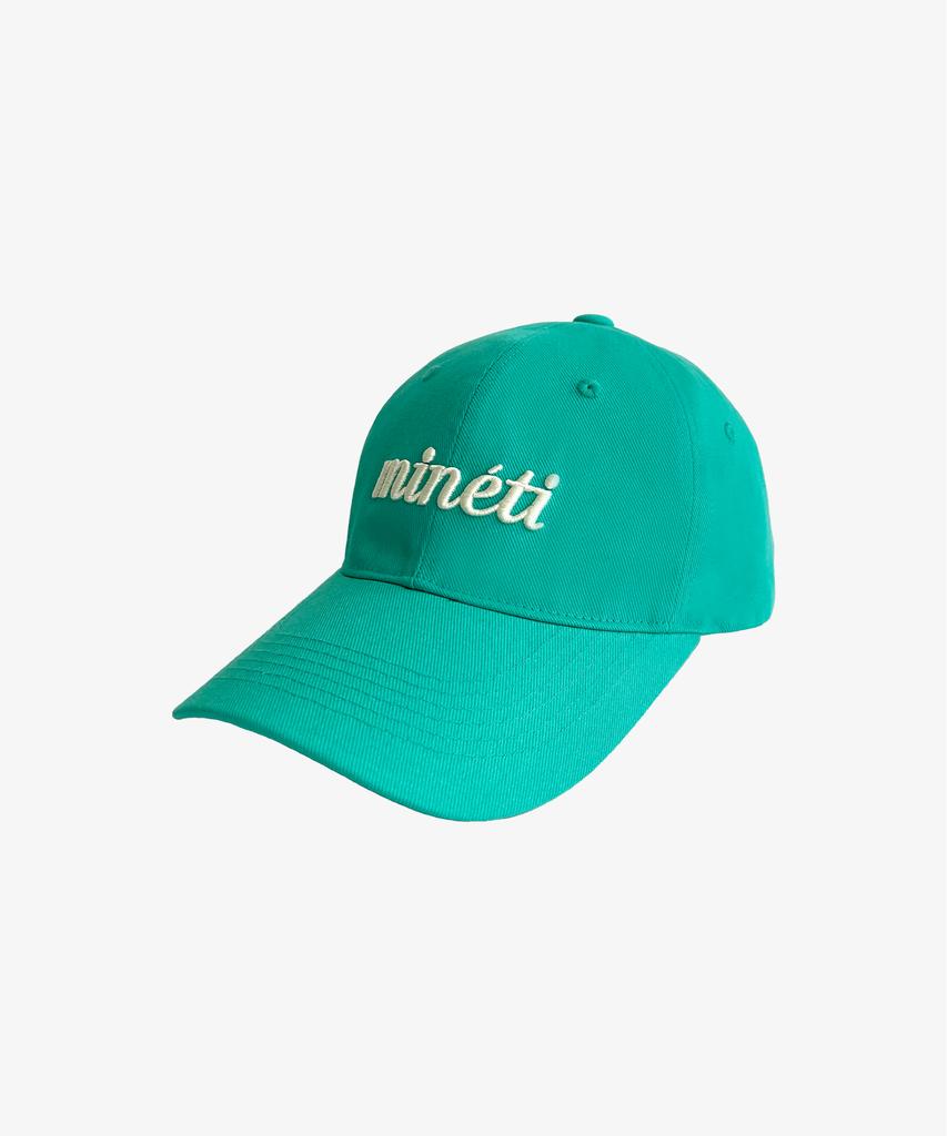 Mineti Small Head Cotton Lettering Ball Cap Y 10425 Mt