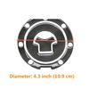 Motorcycle Fuel Tank Pad Gas Oil Cap Cover Sticker Decal Protector Carbon For Honda CBR RVF VFR CB400 CB1300 CBR1000RR CBR600R