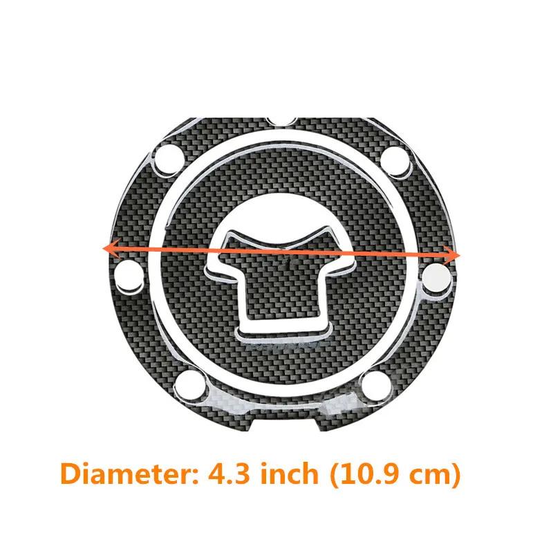 Motorcycle Fuel Tank Pad Gas Oil Cap Cover Sticker Decal Protector Carbon For Honda CBR RVF VFR CB400 CB1300 CBR1000RR CBR600R