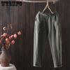 Women's Pants Loose Cotton Pants with Large Size Cotton Solid Color Casual Ladies Underwear