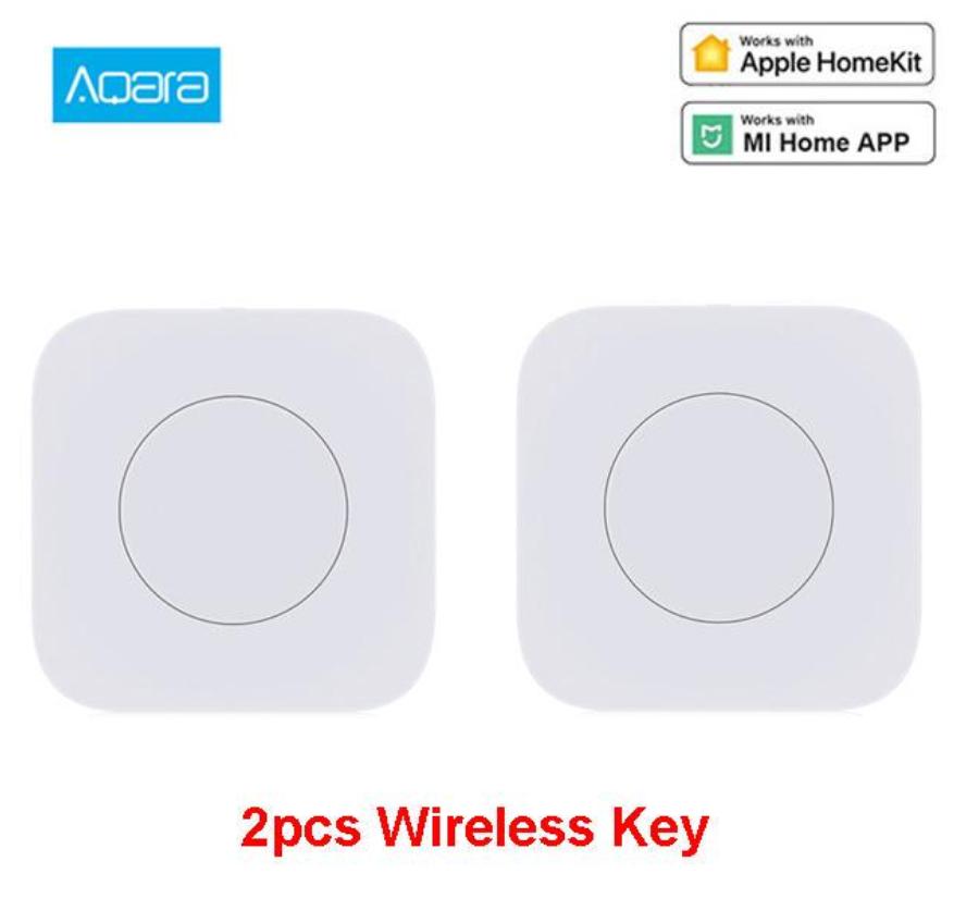 Mijia Aqara Akıllı Kablosuz Anahtar Anahtar Akıllı Uygulama Uzaktan Kumanda Xiaomi Mih için ZigBee Kablosuz Wifi Bağlantısı… Daha fazla