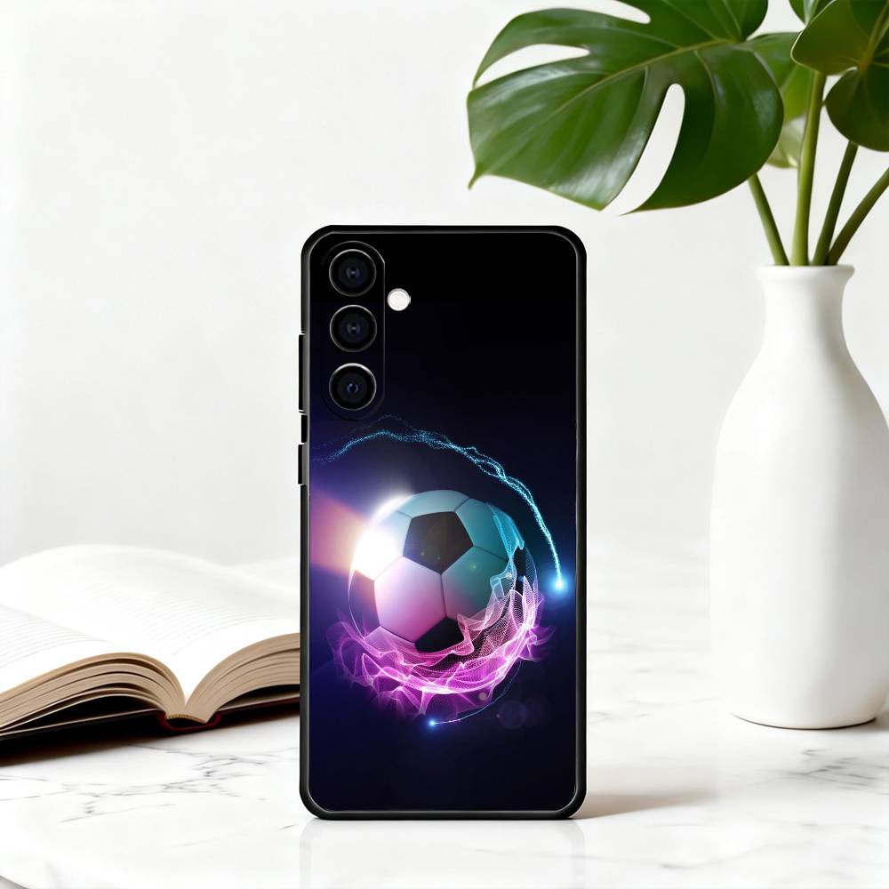 Cool F-Football Photo Phone Case For Samsung Galaxy A73,A72,A71,A70,A53,A52,A51,Others Soft Black Cover