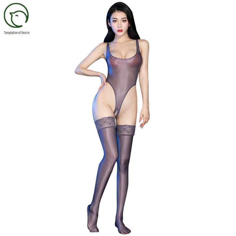 Lustovo pokušení: Sexy Pure Desire Body s otevřeným rozkrokem Lingerie pro ženy