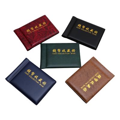 60 Pockets Coins Album Collection Book Mini Penny Coin Storage Album Book Collecting Coin Holders For Collector Supplies New