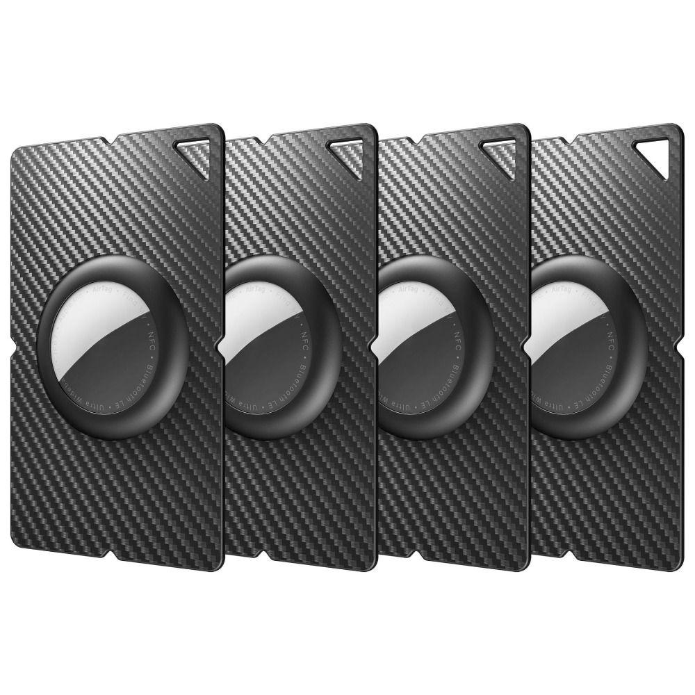 Plastic Wallet Card Holder Card Tracker Protective Cover for Apple AirTag Locator Accessories