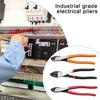 10inch Cable Crimper and Wire Cutter Ergonomically for Precisions Cutting and Crimping Tasks