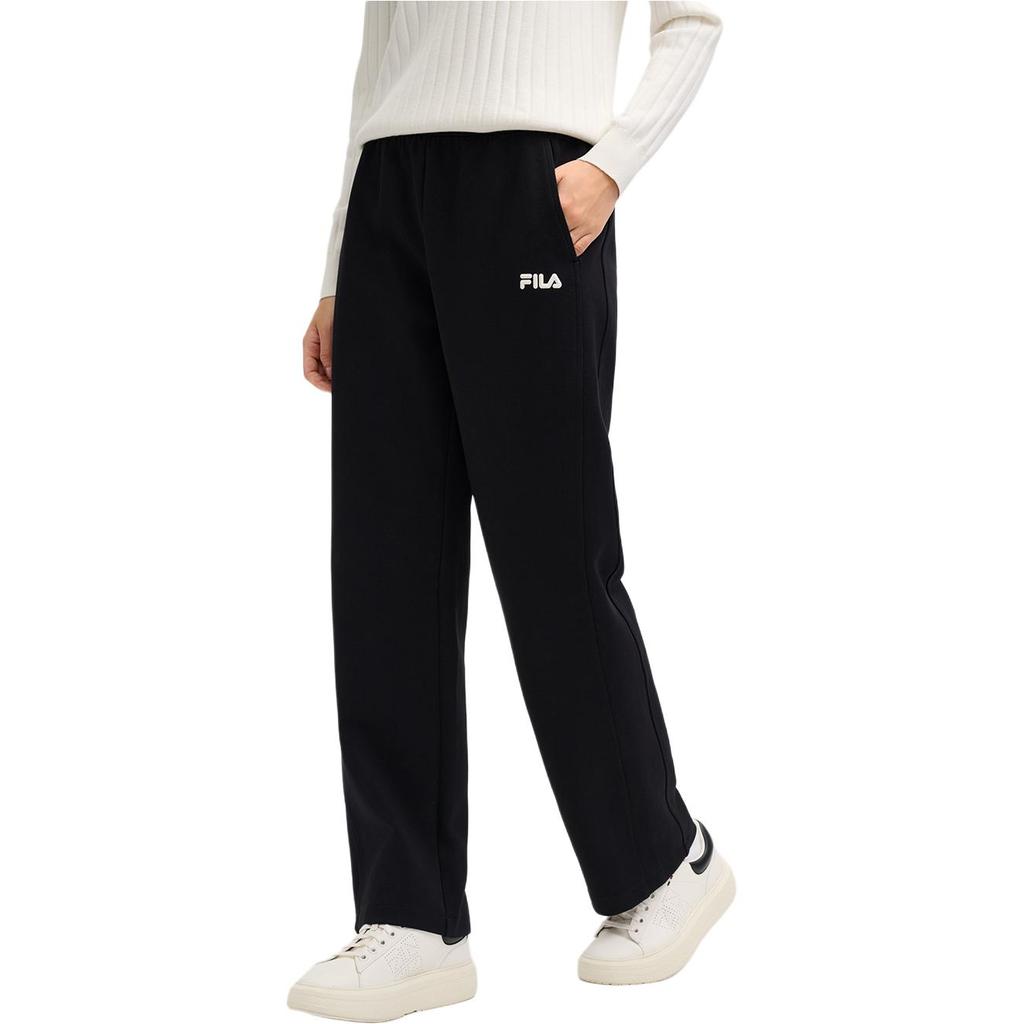 Fila Simple Comfortable Versatile Casual Pants Women Bottoms Black F11W518612FBK