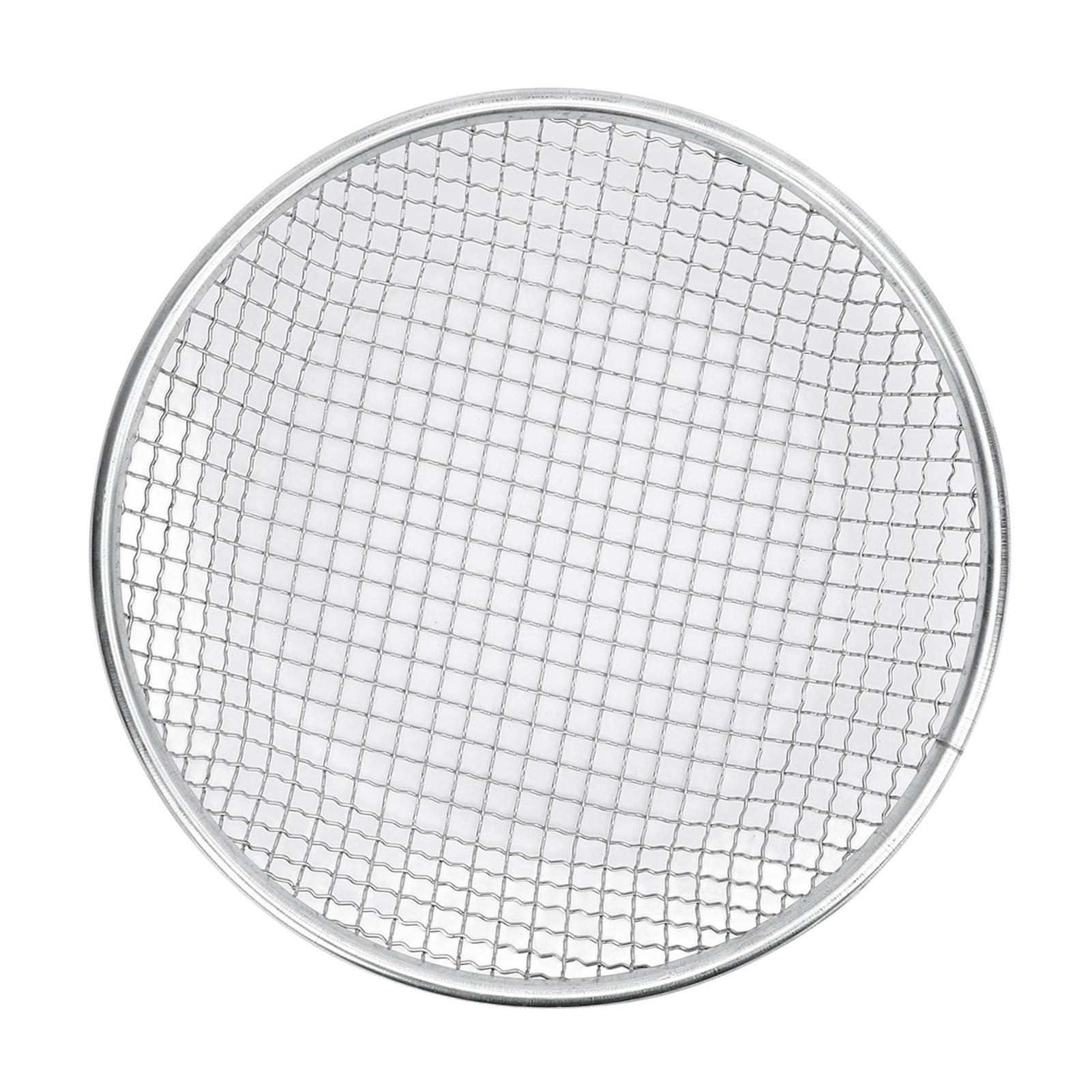 

Gardening Sand Soil Compost Sifter Stainless Steel 50kg Bearing Gardening Strainer with Anti Slip Gloves 10mm 0.39in