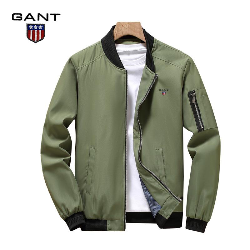 Gant New Embroidered Spring and Autumn Men's Casual Jacket Men's Coat