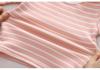 Children's Warm Striped High-Waist Underwear Set for Spring and Autumn - Plus Velvet for Babies, Toddlers, and Kids