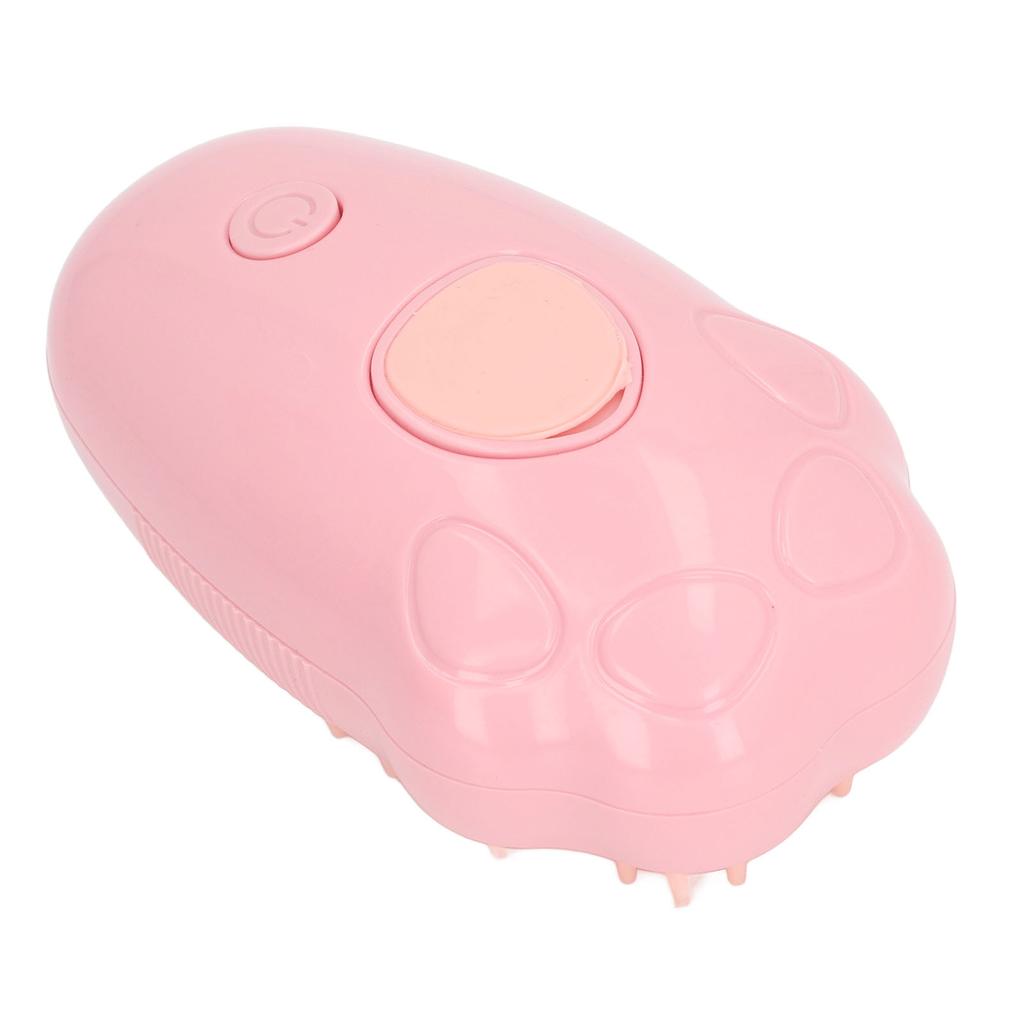 Pet Steam Brush Wet Dry Use Grooming Loose Hair Removal Electric Pet Bath Massage Brush for Cat Dog