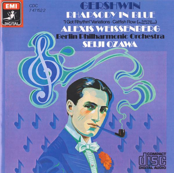 

CD GEORGE GERSHWIN, ALEXIS WEISSENBERG - Rhapsody In Blue / Catfish Row CC383175 EMI 1984 Japan Classical Used