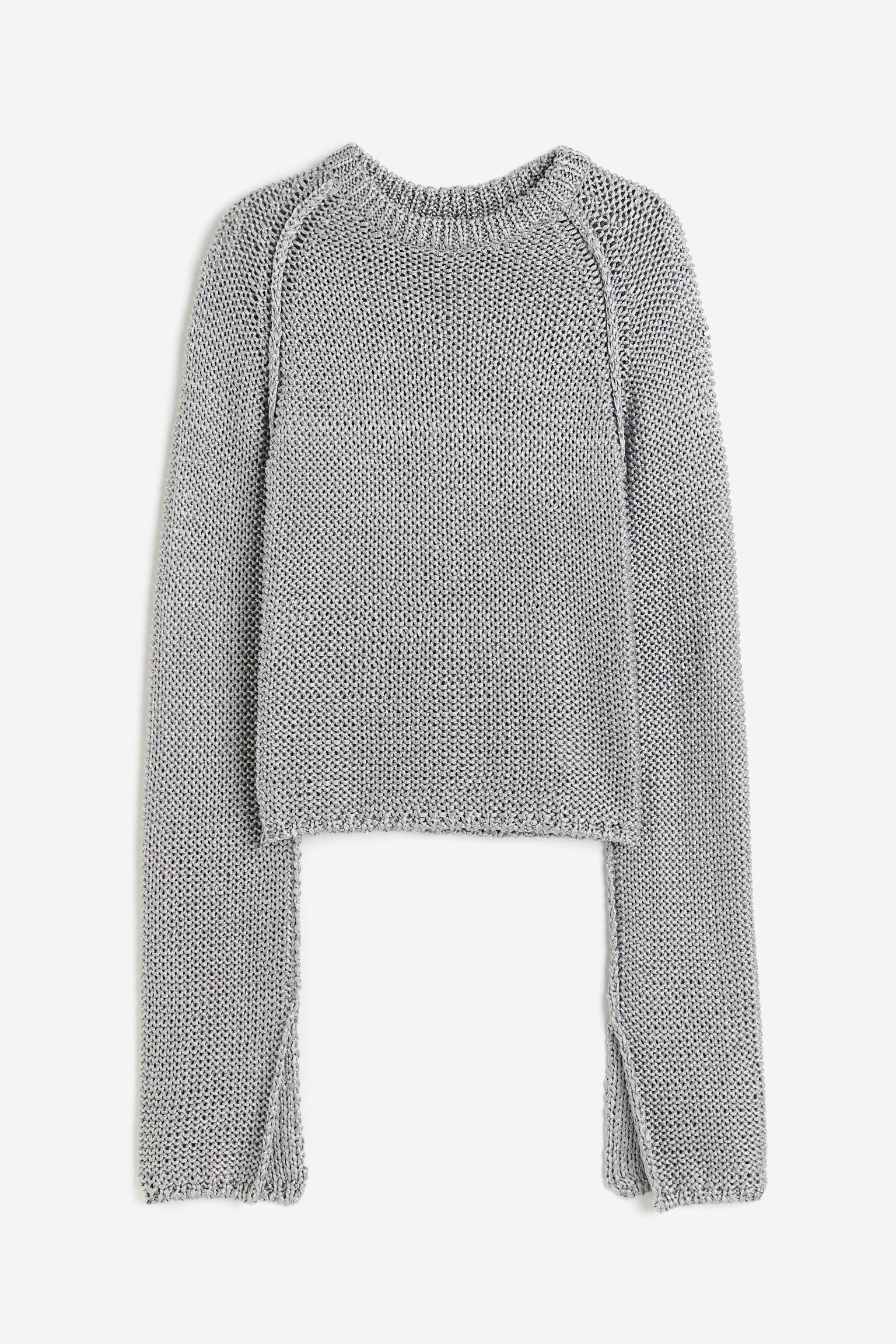 

Purl-knit jumper