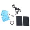Controllo Intelligente della Temperatura Manopole Riscaldate Alimentate da USB Coprimanubrio Manopole Manubrio Riscaldate per Moto e Bici