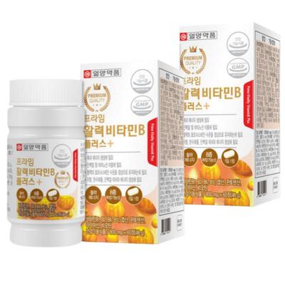 Ilyang Pharmaceutical Prime Vitality Vitamin B Plus 800mg 60 Tablets, 60 Tablets, 2 Units