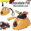 Electric Double Pot Chocolate Melting Furnace for Home Baking