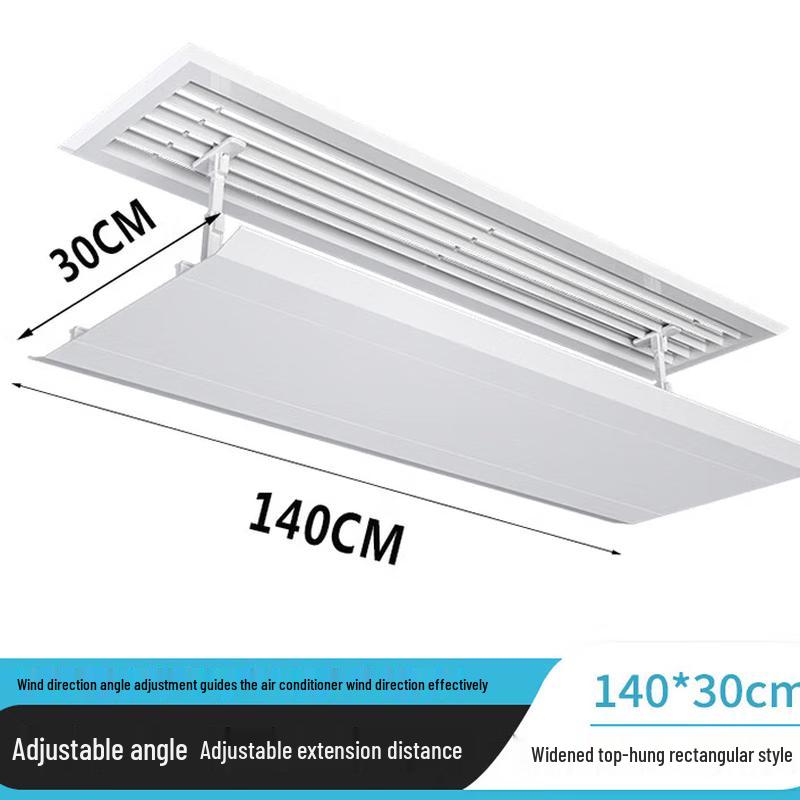 

Adjustable Central AC Vent Deflector