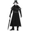 Mens Halloween Plague Doctor Costume Dark Bird Beak Outfit Cosplay Party Wear M-XL Sizes