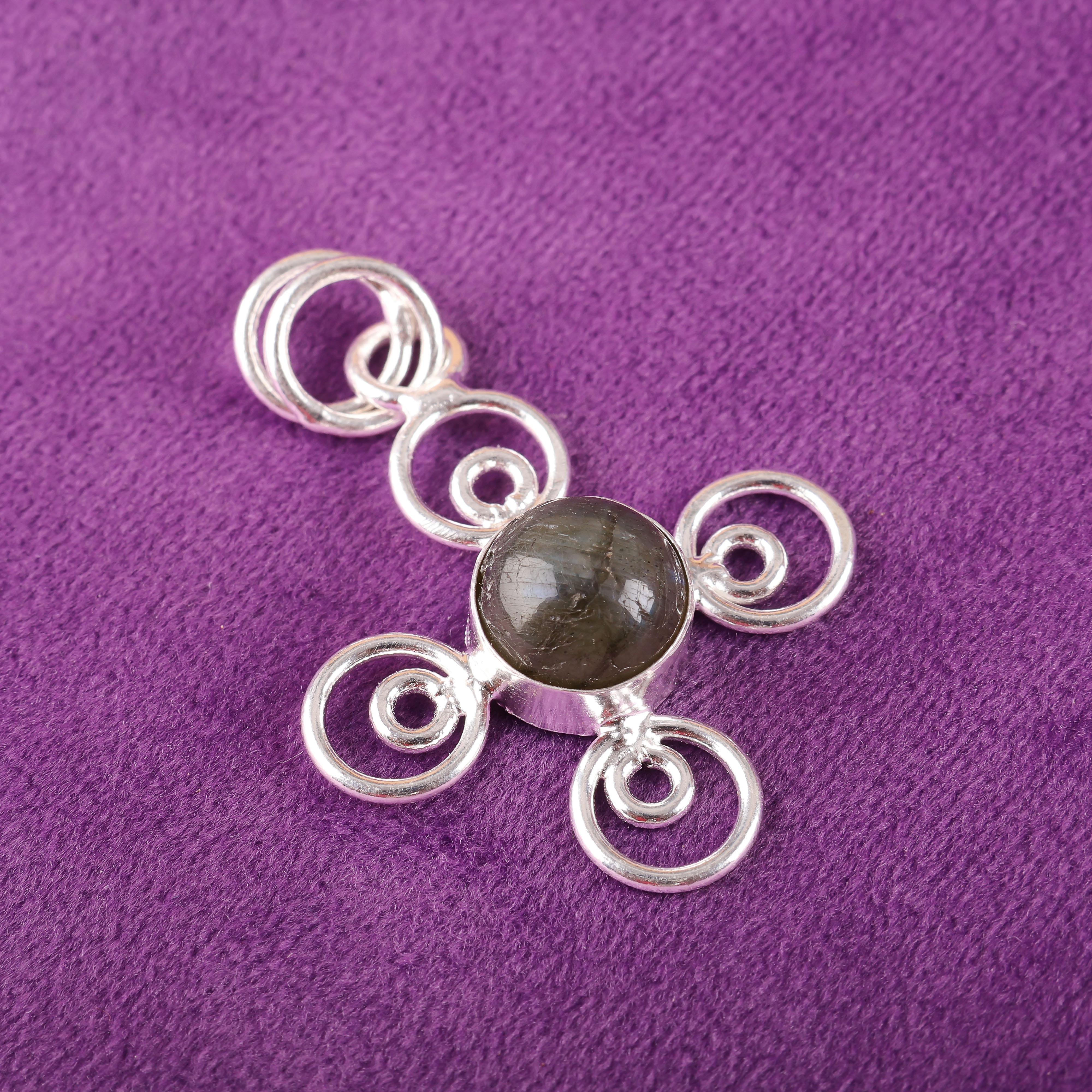 

Подвеска из лабрадорита, ручная работа, драгоценный камень, серебряный кулон 925 пробы, антикварная бижутерия, для подарка, серебряные украшения 1.57 Inches синий