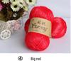 Egyptian Long-Staple Cotton Velvet Yarn for Hand-Knitting and Crochet Projects