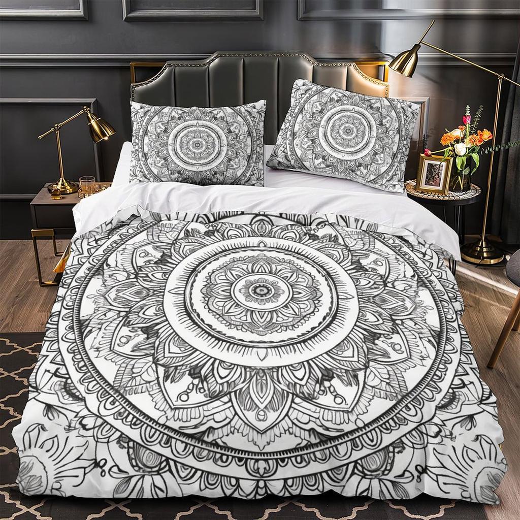 3D Digital Printing Bedding Two Or Three-Piece Set Bohemian Series Polyester
