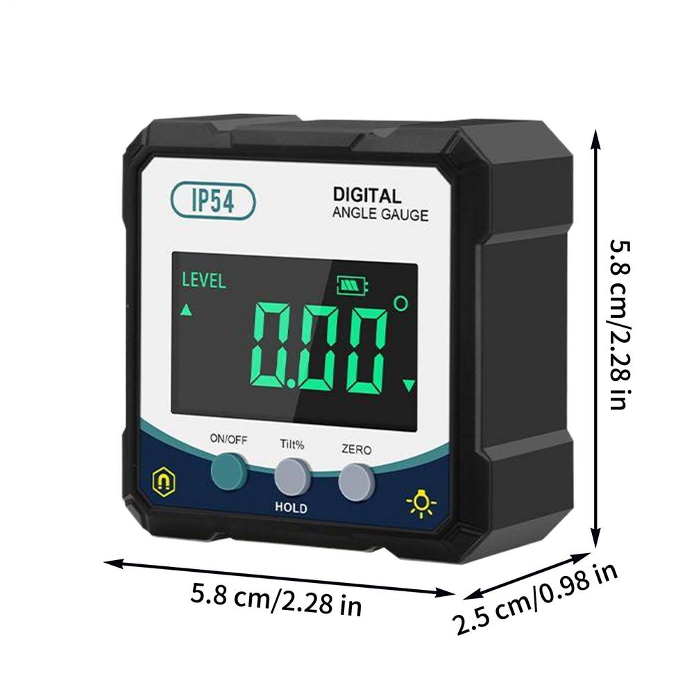 digital angle gauge Digital Degree Angle Finder Angle Protractor Inclinometer Angle Finder Gauge Measurement Box Woodworking Too