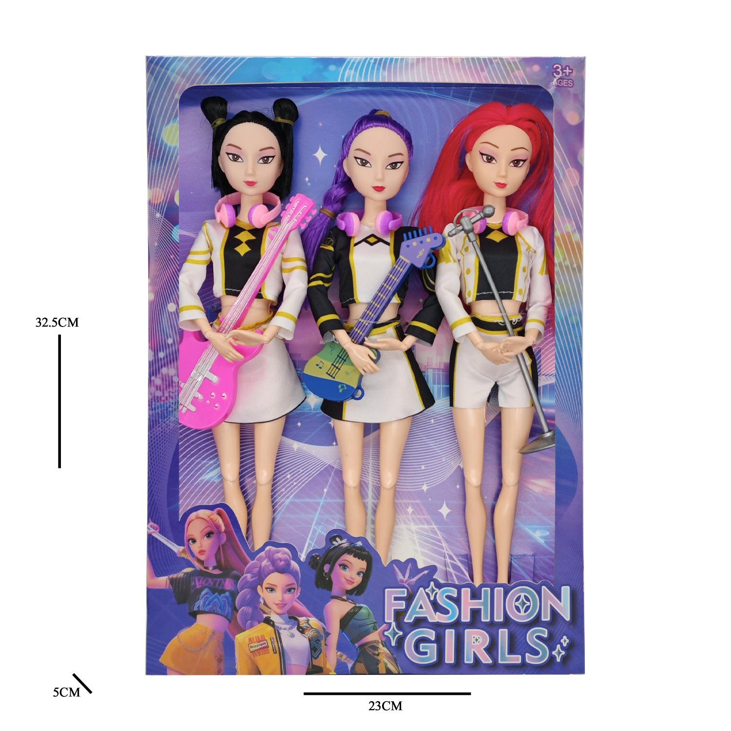 Новая K-POP кукла женской группы, Набор женской группы Охотницы на ведьм, Тематическая игрушка