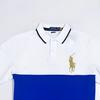 Polo Ralph Lauren Color Block Logo Embroidered Casual Short Sleeve Polo Shirt Men tops White 710801879-001