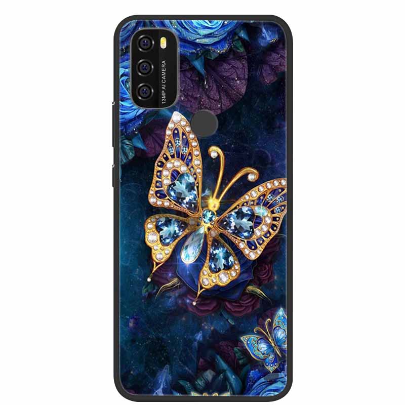 For Blackview A70 Case Cartoon Bumper Silicone TPU Soft Phone Back Cover For Blackview A90 A 90 Protective Cute Capa Cool Fundas