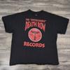 T-shirt Death Row Records Homme XL Noir Rouge Graphique Hip Hop Gangsta Rap T-shirt Unisexe