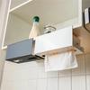 Moisture-proof Hanging Tissue Holder Punch-Free Paper Towel Rack  Kitchen Cabinet Doors