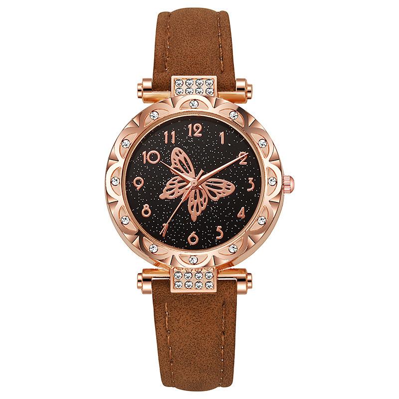 New Fashion Watch Women's Fashion Simple Butterfly Quartz Watch