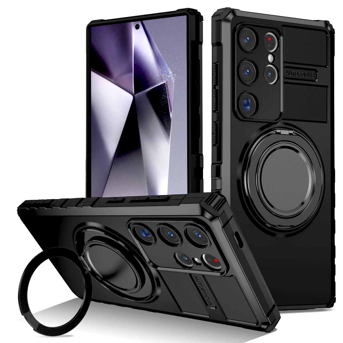 

Ударопрочный бронированный чехол для Samsung Galaxy S25 S24 S23 S22 S21 Ultra Plus FE S25Ultra S24Ultra Для Magsafe Беспроводная зарядка Чехол For Samsung S21 FE