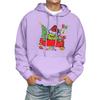 Men's Print Hooded Sweatshirt Long-Sleeve Casual Pullover Hoodie Hooded Sweatshirt
