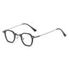 SHAUNA Ins Popular Fashion Small Polygon Square Men Punk Sunglasses Clear Ocean Gradient Lens Women Sun Glasses