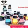 Semiramis Lionmel Importovaný Nebonbový Barevný Inkoust do Plnicího Pera (30 ml) se skleněným plnicím perem