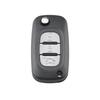 3 Buttons Car Auto Key Fob Case Shell Replacement Flip Folding Remote Cover Fit for Renault Fluence Clio Megane Kangoo Modus