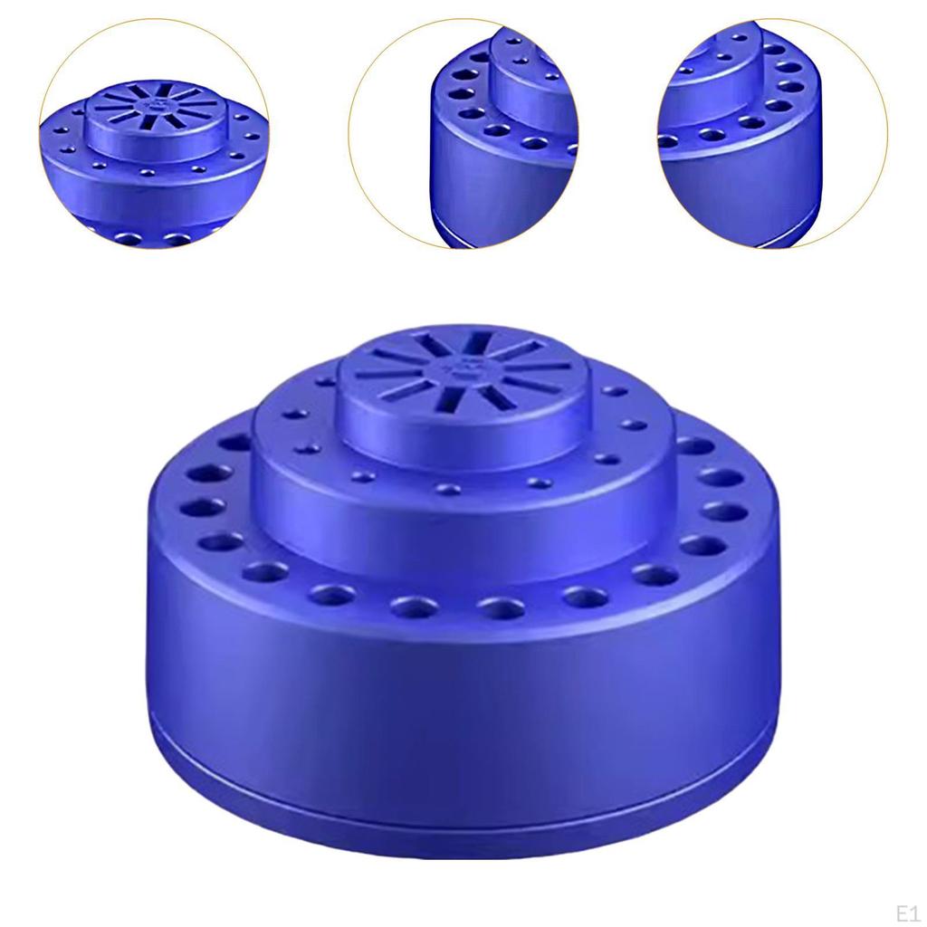 Drill Bit Storage Case Stand Multifunction Rotary Easy To Store Container Bore Organizer for