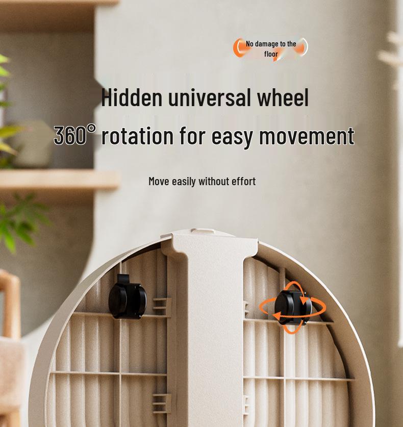 Large Movable Flower Pot Tray with Universal Wheels & Water Collection, Thick Plastic