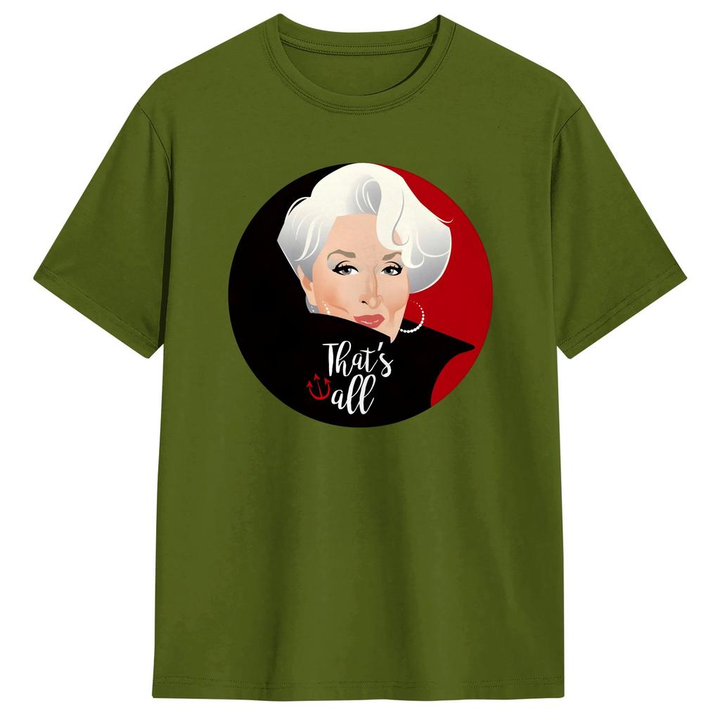 Oversized T Shirt Summer Film 2026 Fashion Tshirts Thats All Cotton Tshirt For Unisex Y2k Classic Plus Size Short Sleeve Tops