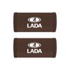 AVY1 2Pcs Car Anti Slip Pull Glove Car Interior Leather Handle Protector Cover For Lada Priora Niva 2107 Largus 2106 Granta Kalina