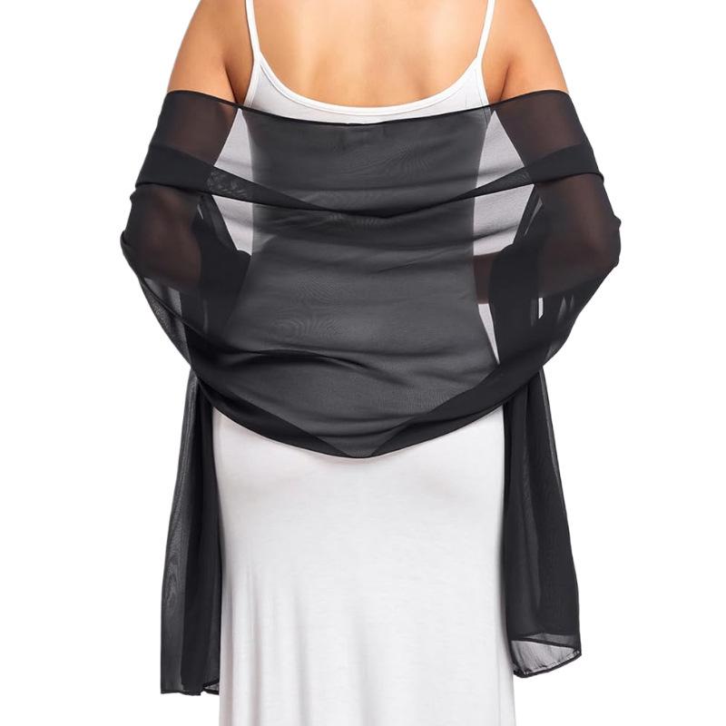 Women's Chiffon Evening Shawl and Wrap for Weddings and Bridesmaids