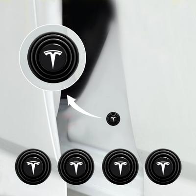 Car Door Shock Absorber Cushion Shockproof Pad Car Styling For Model 3 Model X S 2016-2020 Decals TM3 TMX TMS Decal