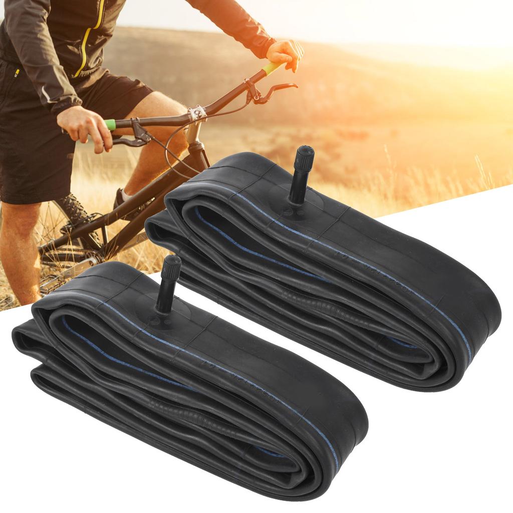 2Pcs Bicycle Tube Schrader Valve Small Wheel Folding Bicycle Inner Tube Cycling Accessory22x2.125