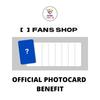 FANS SHOP OFFISIELL FOTOKORT POB Stray Kids 4. album KARMA
