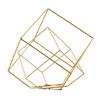 2x Modern Geometric Sculpture Figurine Home and Bar Bookshelf Tabletop Tale Centerpiece Decor